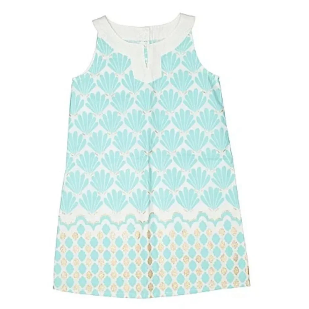 Gymboree Scallop Shell Sleeveless Shift Dress - Picture 10 of 11